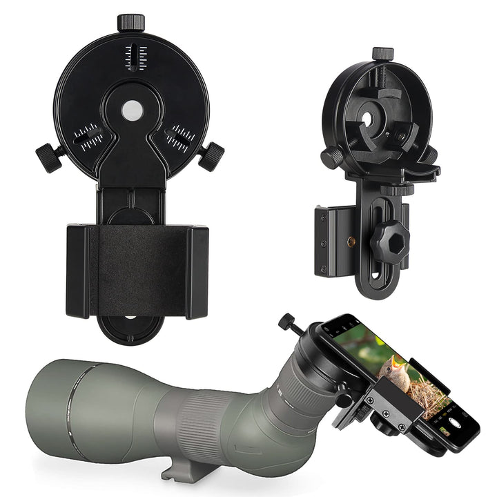 CELTICBIRD front view of adapter showing secure mount and alignment benefit