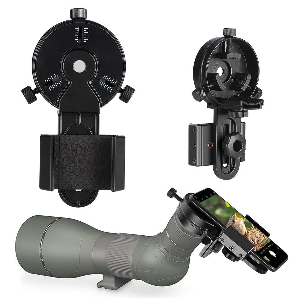 CELTICBIRD front view of adapter showing secure mount and alignment benefit