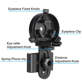 CELTICBIRD phone clamp texture showing grip and device protection benefit