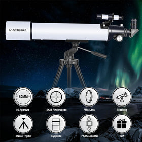 CelticBird telescope with 800mm focal length for distant planets