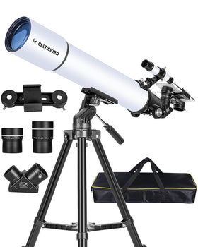 CelticBird telescope with 80mm aperture for bright lunar views