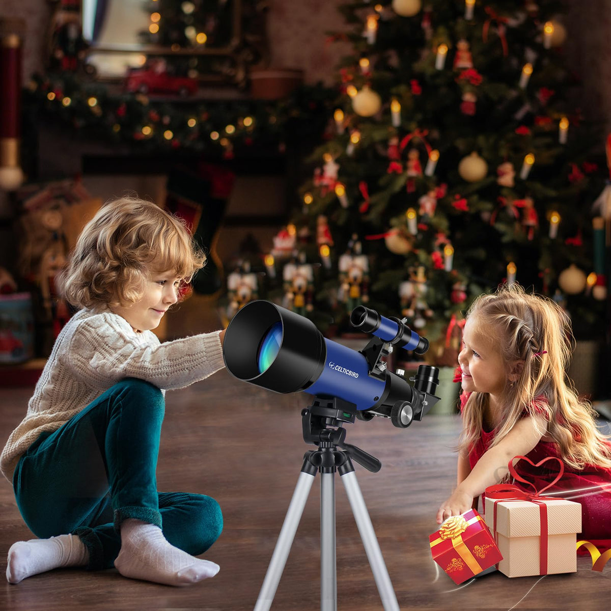 CELTICBIRD packed telescope compact size for easy travel convenience
