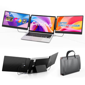 Cenerius travel-friendly design enables on-the-go productivity anywhere.