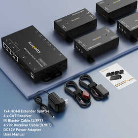 Cenmate included accessories and manual support quick setup.