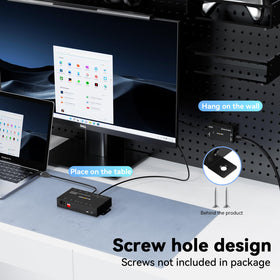 Cenmate EDID-aware function matches display parameters for optimal resolution.