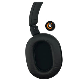 CentralSound repaired headphones on a desk in a lifestyle scene, showing practical daily use benefit