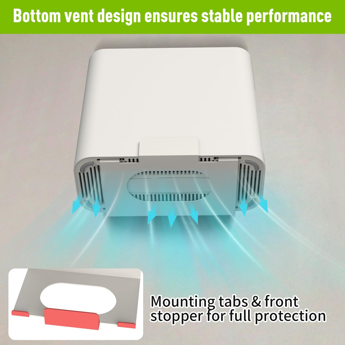 CENYIDU BGW320 ventilation holes close-up for cooling