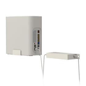 CENYIDU BGW320 wall mount white front view, space-saving fit