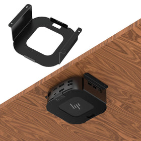 CENYIDU under-desk mount for HP Dock G5 secures a tidy workspace.