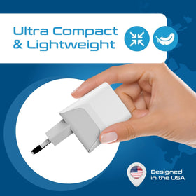 Ceptics clear indicator design helps verify connection status during use.