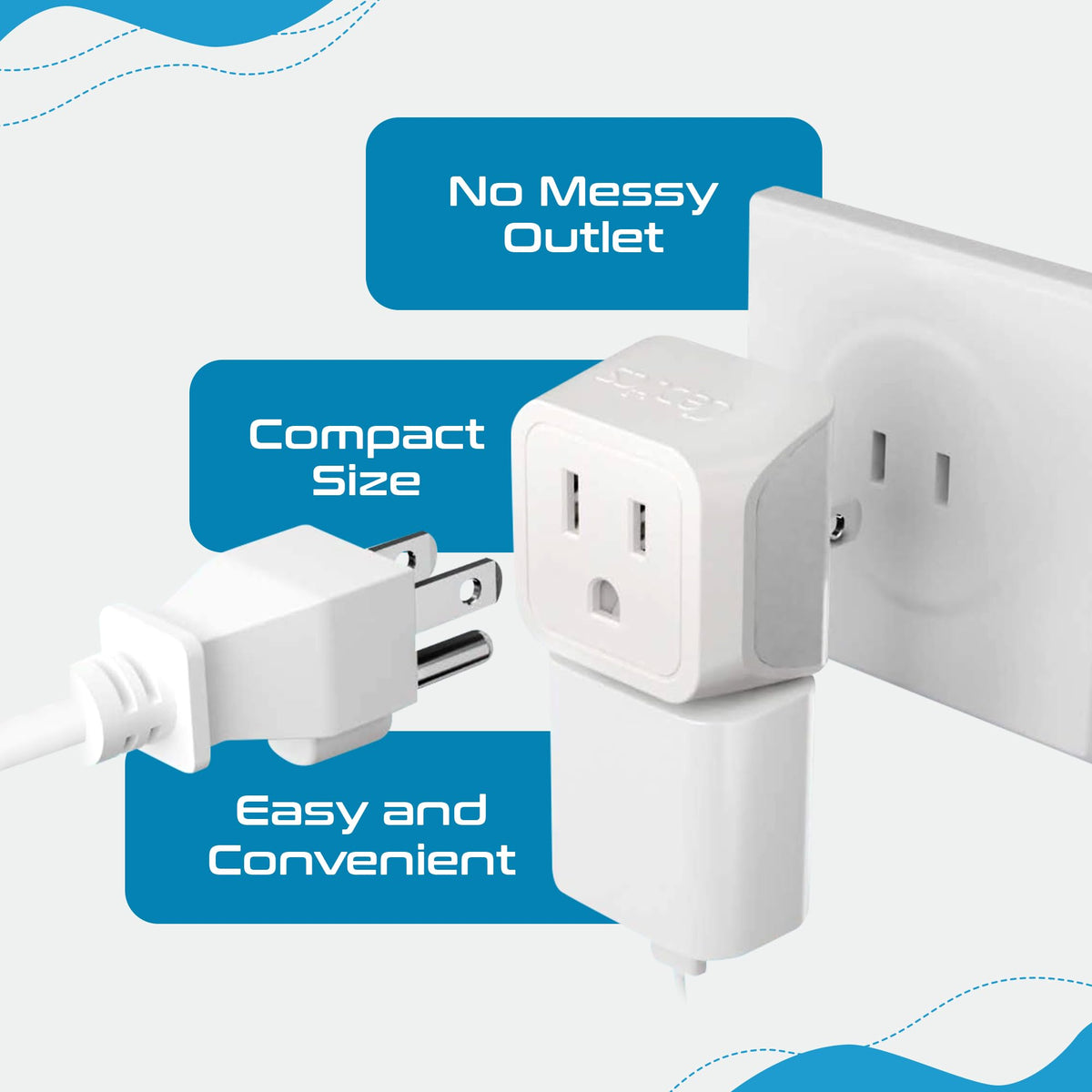 Ceptics CT6 dual-outlet ports – charges two devices at once