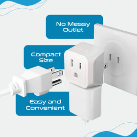 Ceptics CT6 dual-outlet ports – charges two devices at once