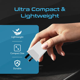 Ceptics CTU-16 travel setup with dual USB charging option