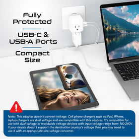Ceptics Type G UK plug adapter compatibility included in the set.
