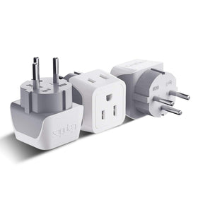 Ceptics Israel 2in1 Type H adapter for on-the-go charging.