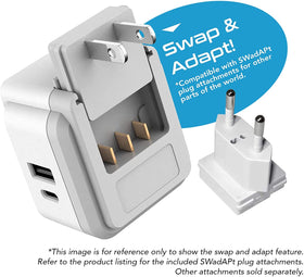 Ceptics two-prong US socket setup supports North American outlets.