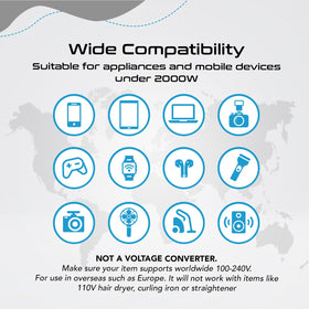 Ceptics in travel packaging ready in a suitcase for organized transport