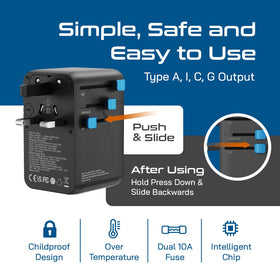 Ceptics box with manual showing warranty and included spare fuse for peace of mind