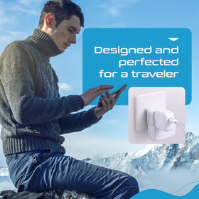 Ceptics CT-11A dual-input design simplifies charging on the go.