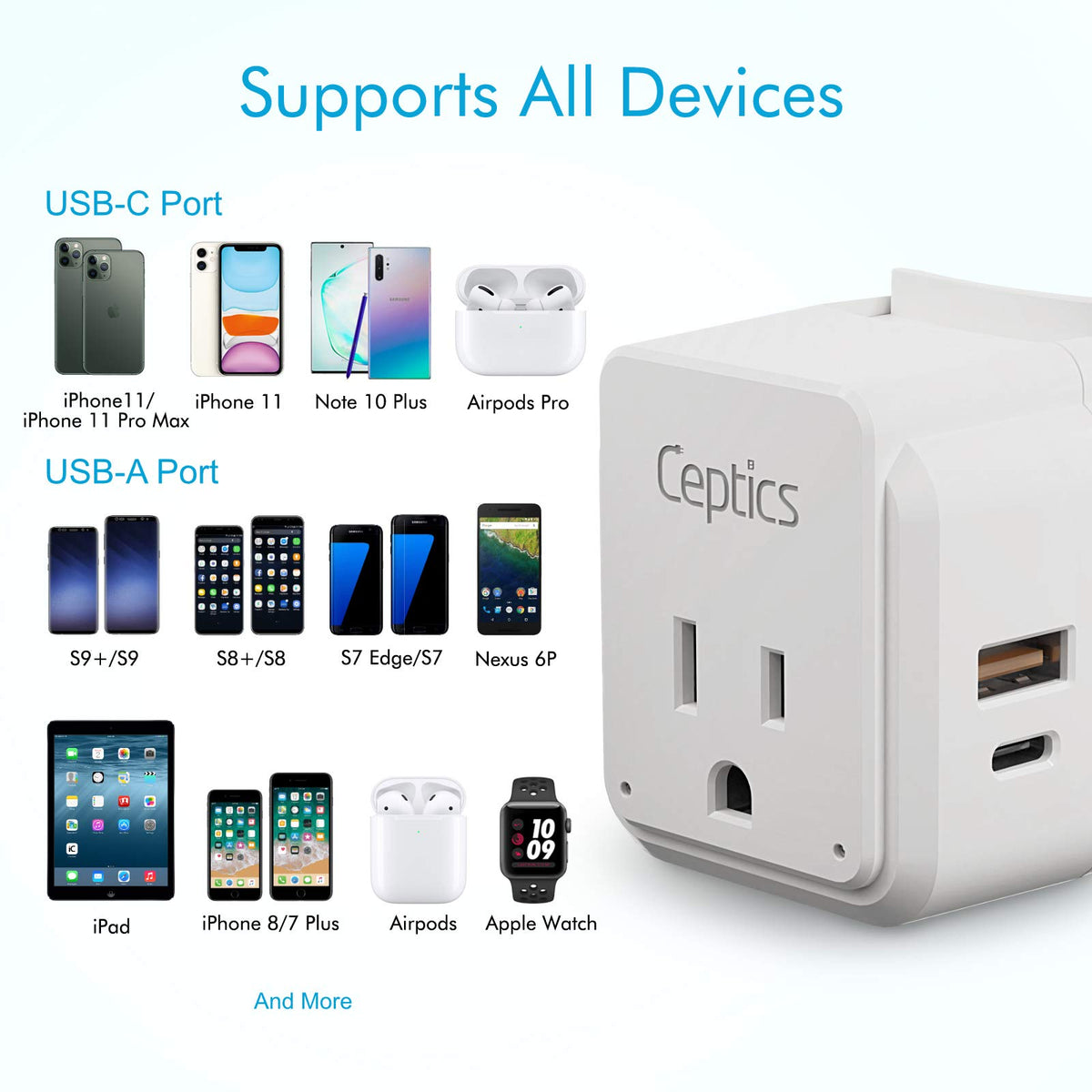 Ceptics surface and build detail highlighting durable, travel-grade materials