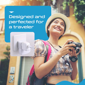 Ceptics lightweight plug simplifies packing and use.