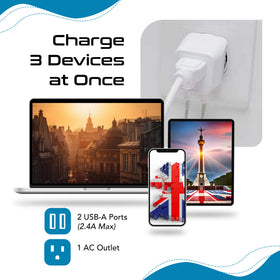 Ceptics note: adapter is not a voltage converter