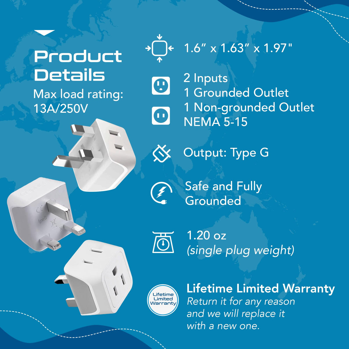Ceptics compact case demonstrates portability for travelers.