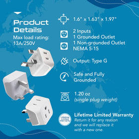 Ceptics compact case demonstrates portability for travelers.