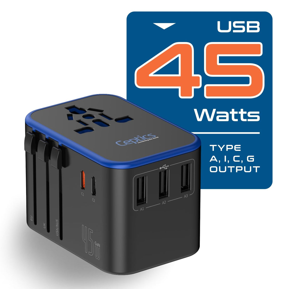 Compact design fits in carry-on bags for easy airport use.