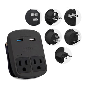 Ceptics World Travel Adapter Kit packaging, ready for travel use