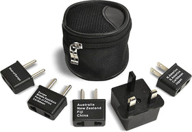 Ceptics travel plug set case keeps adapters organized for global trips.