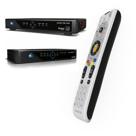Cerepros RC64 remote side view with clearly labeled buttons for quick navigation.