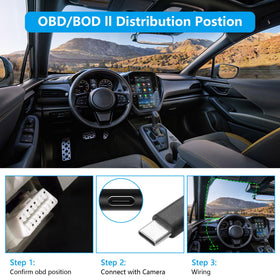 CERRXIAN ACC mode switch illustration for safe parking monitoring.