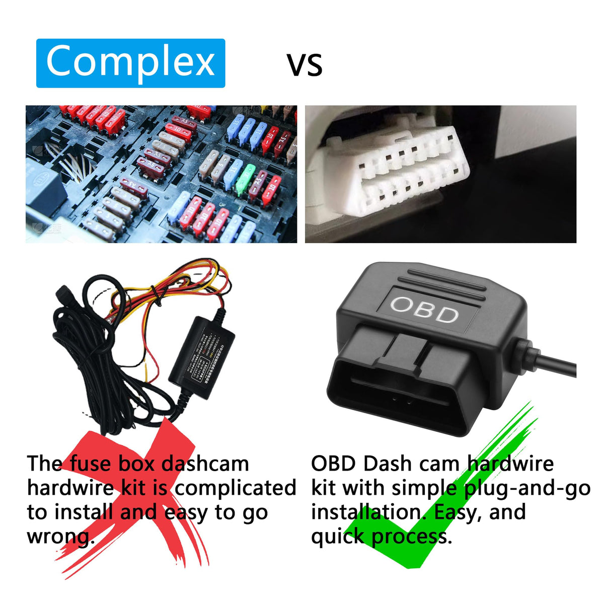 CERRXIAN universal compatibility across dash cams, GPS, and radar detectors for power.