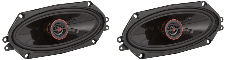 CERWIN-VEGA HED 4x10 coaxial driver delivers loud, clear car audio.