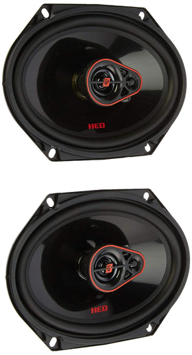 CERWIN-VEGA HED 6x8 vented-frame view highlighting durable, high-output construction.