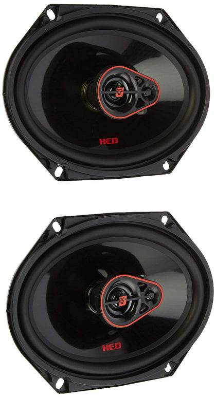 CERWIN-VEGA HED 6x8 vented-frame view highlighting durable, high-output construction.