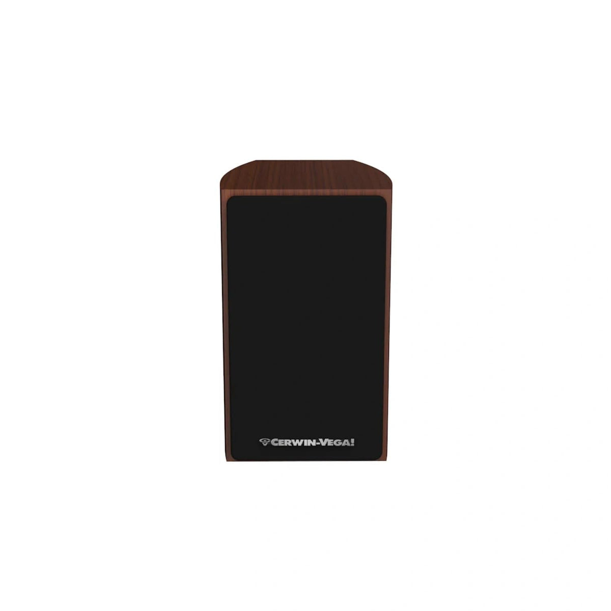 CERWIN-VEGA LA14 woofer close-up in espresso showcases tight bass and dynamic range.