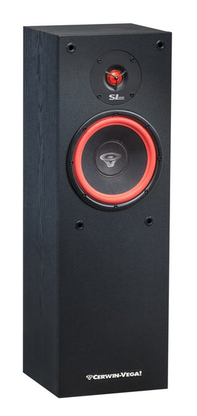 Cerwin-Vega CV SL-8 tweeter close-up with a crisp high-end detail