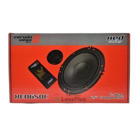 CERWIN-VEGA! XED650C car audio upgrade kit for future tweeter options.