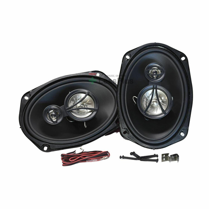 Cerwin Vega Mobile XED693 front view showing speaker grille and mounting