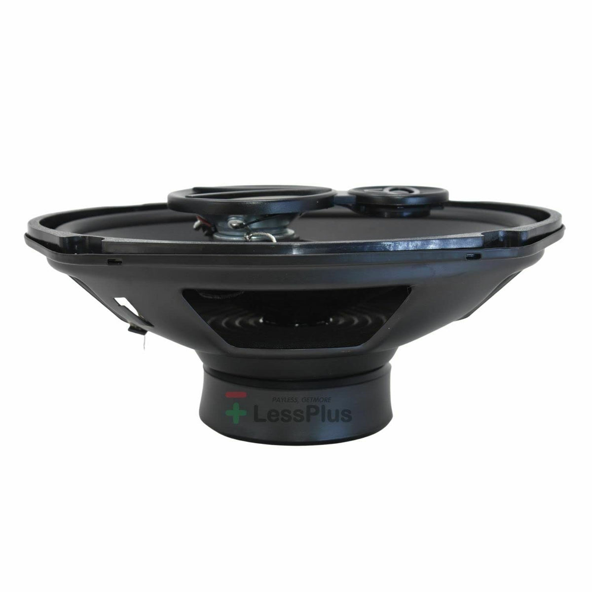 Cerwin Vega Mobile side profile showing butyl rubber surround and depth benefit