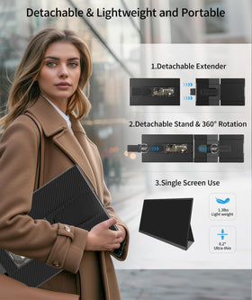 Cevaton ultrathin 5mm screen keeps a sleek profile.