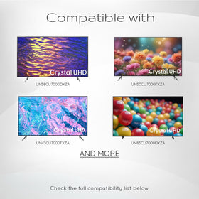 CEYBO BN59-01388A remote side with Netflix, Prime Video and Disney+ shortcuts for fast access.