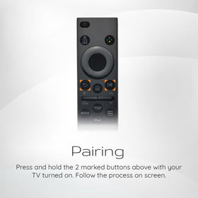 CEYBO BN59-01388A remote shortcuts for Netflix, Prime Video, and Disney+ access.