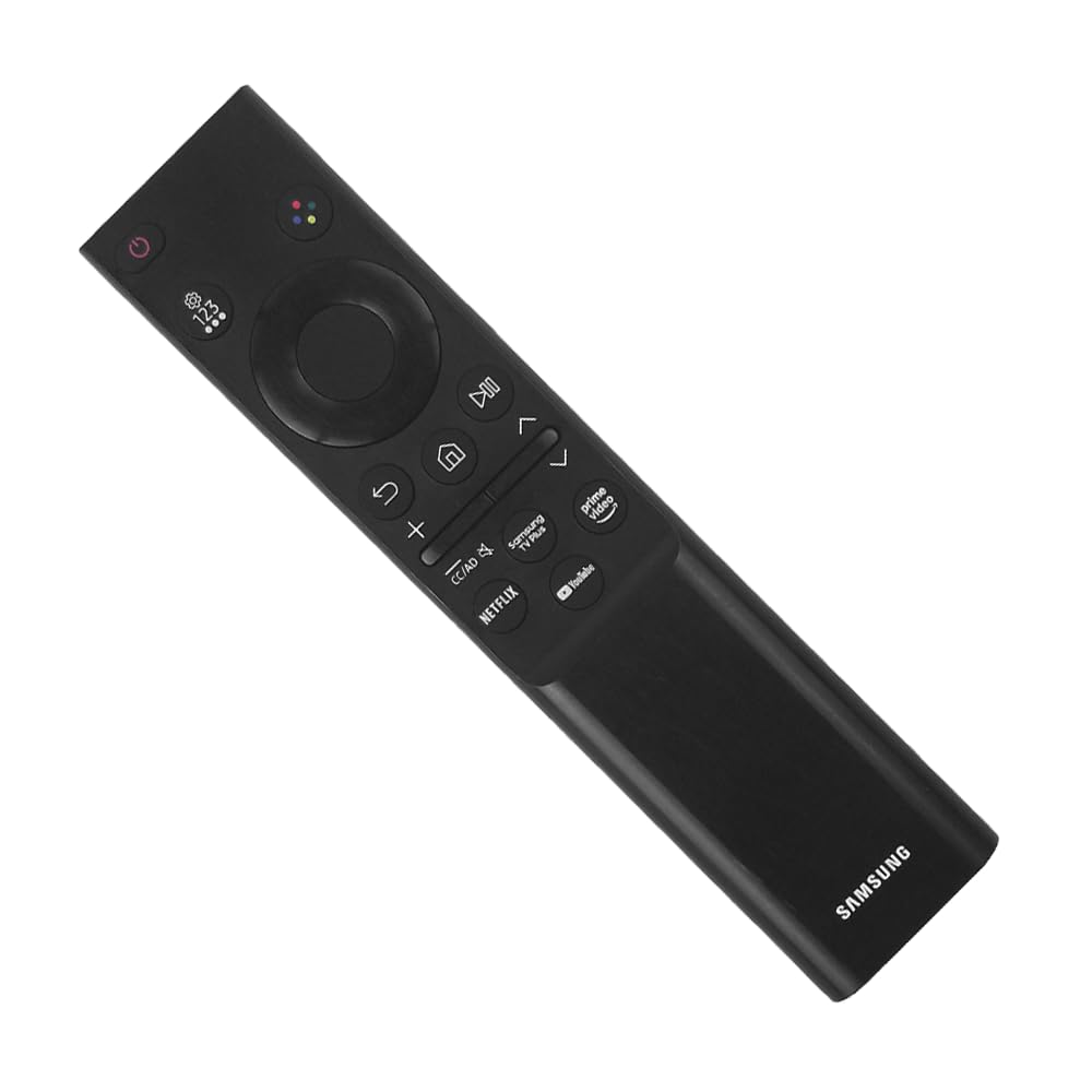 Ceybo BN59-01484A replacement remote shortcuts close-up with Netflix, Prime Video, YouTube