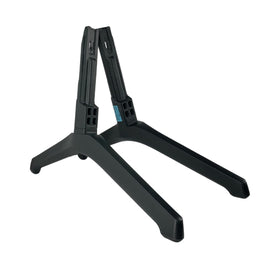 Durable, non-slip base protects furniture while supporting a TV on a cabinet