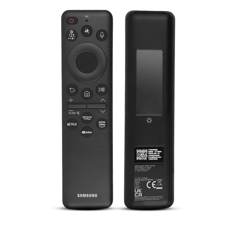 Ceybo front view remote showing clean layout and quick setup benefit