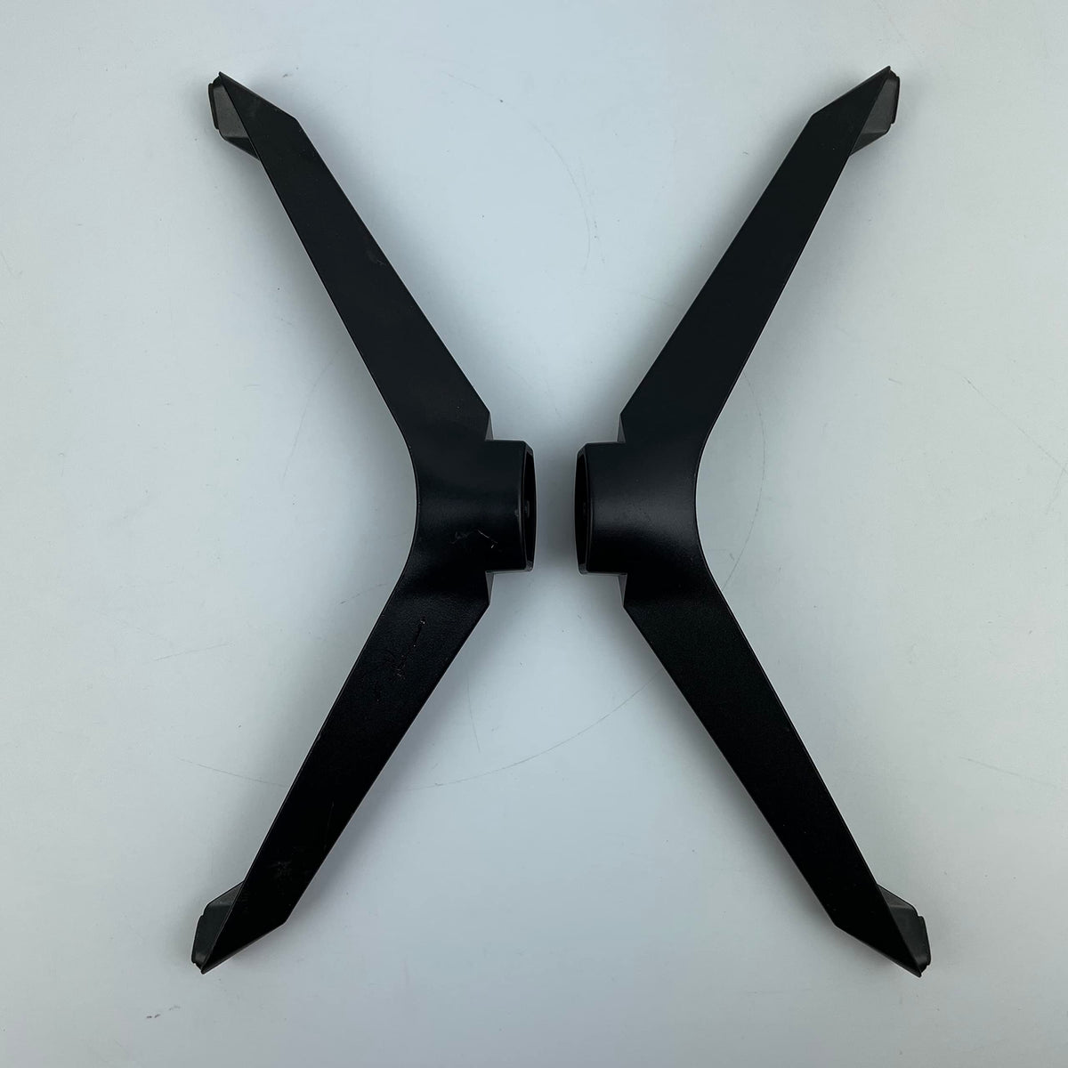 Ceybo genuine TV stand legs, side view, durable support