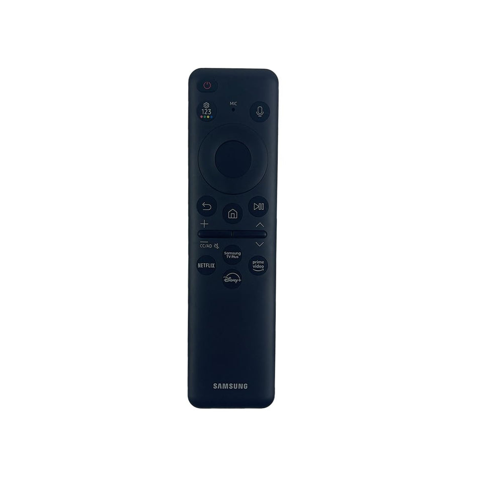 Ceybo remote front view showing ergonomic design and quick-access keys, improved control